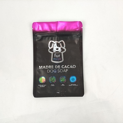 Beli Kantong foil aluminium 3 Sisi Segel Zipper Kantong kemasan penyimpanan makanan Kantong kemasan dengan tear notch online manufacture
