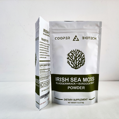 Beli Mylar Biodegradable Stand Up Bags 350g Tea Food Packaging Dengan Ziplock online manufacture
