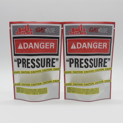 Beli Makanan Aluminium Foil Stand Up Bags THC Weed Food Packaging Bags Dengan Ziplock online manufacture