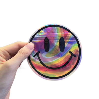 Beli Tas Unik Berbentuk Irregular Smile Berbentuk Mylar Zipper Bag Untuk Rumput online manufacture