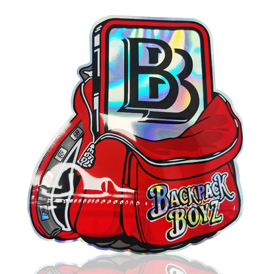 Beli Kemasan Rumput Die Cut Mylar Bags Zip Lock Bentuk Kantong Custom online manufacture
