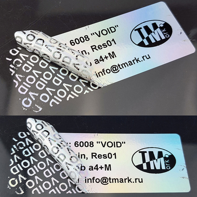 Beli Pencetakan layar Anti-pemalsuan Label Metal Tamper Proof Label online manufacture