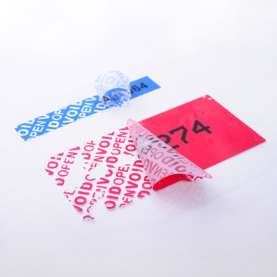 Beli Hot Melt Anti Falsified Label Security Sticker dengan teknologi pencetakan layar online manufacture