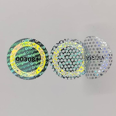 Beli Disesuaikan Tamper Proof Adhesive Security Seals Anti Palsu Label online manufacture