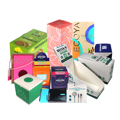 Beli Kertas Karton Counter Display Stand Rak Siap Pengemasan Plastik Tear Box Untuk Custom online manufacture