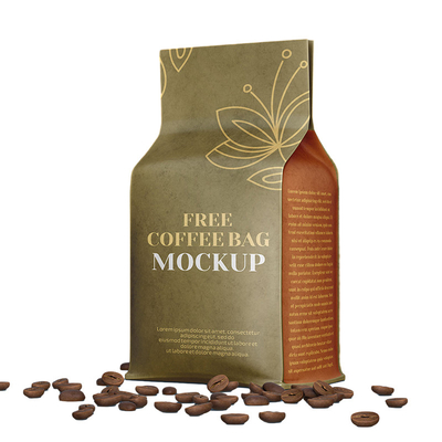 Beli OEM Biodegradable Kantong Kertas Kraft Sos Kantong Kertas Untuk Kemasan Kopi online manufacture
