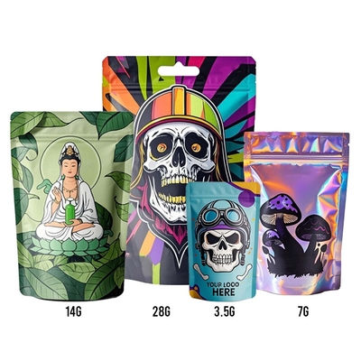 Beli Custom Printed Stand Up Zipper Pouch for Food Packaging online manufacture