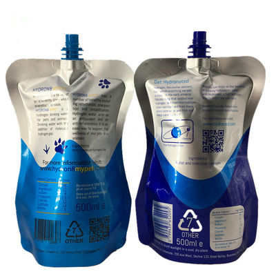 Beli 110 Mikron Jus Spout Pouch Gravure Cetak Kantong Makanan Bayi Berguna Lagi LDPE online manufacture