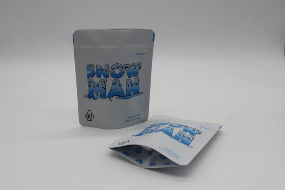 Custom Printed 3.5g 7g 14g 1oz Mylar ziplockk Bag Foil Laminated Untuk Kemasan Cookie