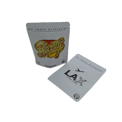 Heat Seal Aluminium Foil Mylar Bag Rumput Garing Bags Kertas Zipper Reselable