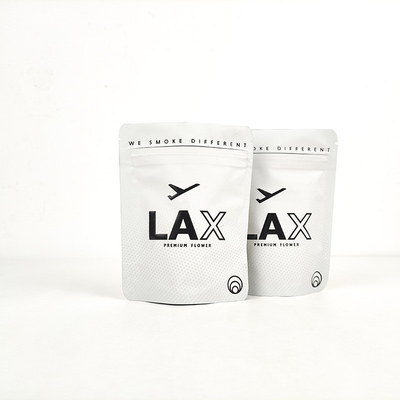 Soft Touch Bag Bag Dengan Zipper Proof Anak 3,5 Gram Mylar Weed Bags