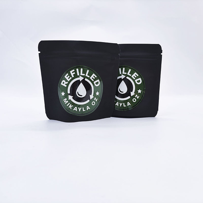 Aluminium Foil Mylar Ziplockk Bag Bau Proof Plastik Kemasan Untuk gulma