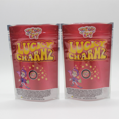 Heat Seal 3.5 7g 14g 1oz Plastik ziplockk weed Bag Mylar Stand Up Kantong