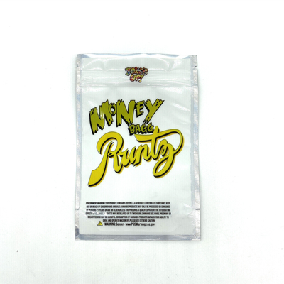 Custom Logo Waterproof Tiga Sisi Segel Tas Jelly Tetes Gummy Food Packaging Bags