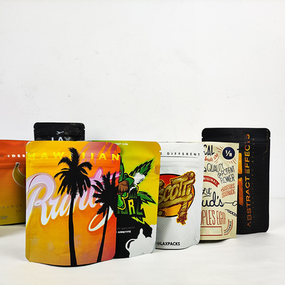 Anak tahan ziplockk Tas Mylar Digital Printing Berdiri Foil Aluminium Tas Mylar