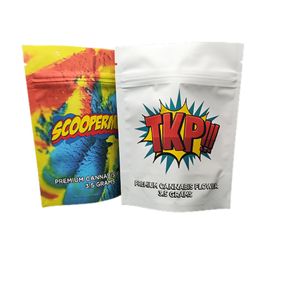 Plastik Soft Touch Mylar Bag Marijuana Weed Packaging Aluminium Foil Bag