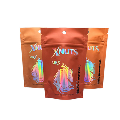Mylar Holographic Foil Bag 3.5g Custom Untuk Kemasan Rumput