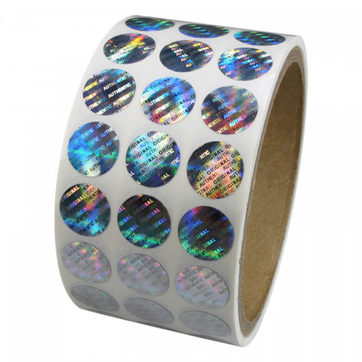 Label Hologram Adhesive Custom Label Keamanan Holographic Sticker