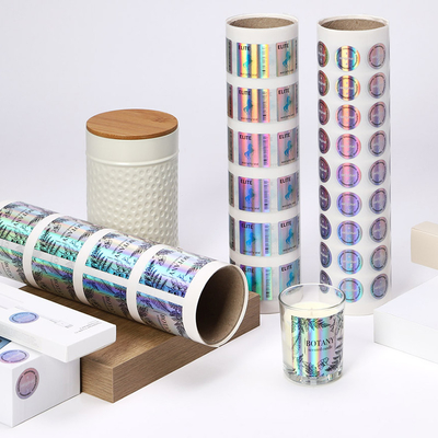 UV Ink Holographic Security Hologram Sticker Pencetakan Inkjet