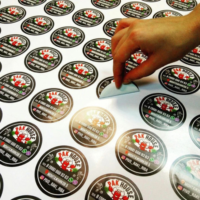 Kertas stiker anti-statis tahan air untuk pencetakan layar sutra disesuaikan