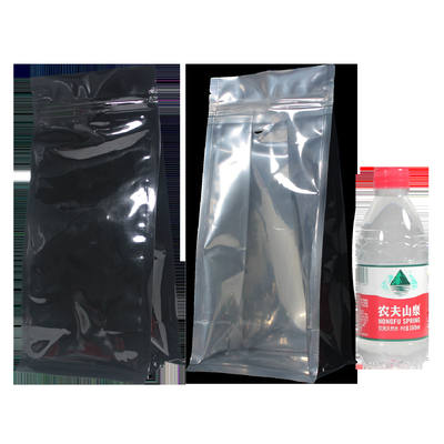 Metal Surface Handling Kantong Kemasan Kopi Dengan Zipper Untuk Segel Genggam