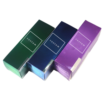 Efek Permukaan Glossy Custom Paper Packaging Box Teknologi Pencetakan Gravure