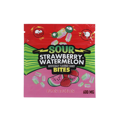Gummies Packaging Side Seal Bags dengan Digital Printing dan Glossy Surface Handling
