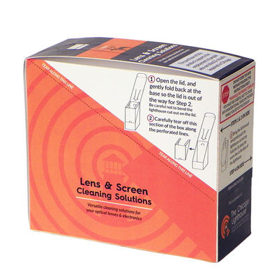 Retail Snack Cardboard Tear Away Display Box dengan Gravure Printing / Digital Printing
