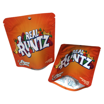 Custom Logo Matte Zipper Stand Up Bag Cookie Kemasan Soft Touch Mylar Bag