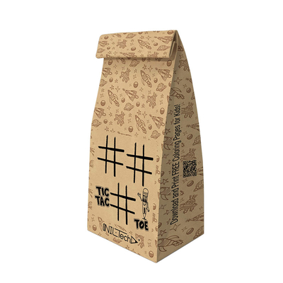 Kraft Paper Side Gueest Bag Heat Seal Compostable Brown Paper Packaging Bag Untuk Kacang Beras