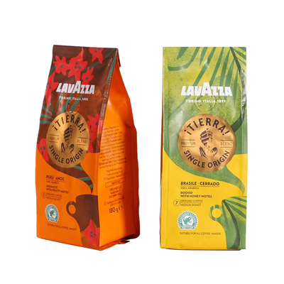 Custom Printed Heat Sealed Coffee Side Gueest Bag Kantong Kopi Plastik