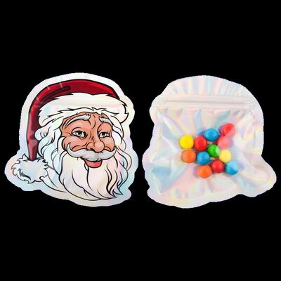 Custom Printed Moisture Proof Food Grade Stand Up Bag dengan Zipper Lock untuk Pengemasan Snack