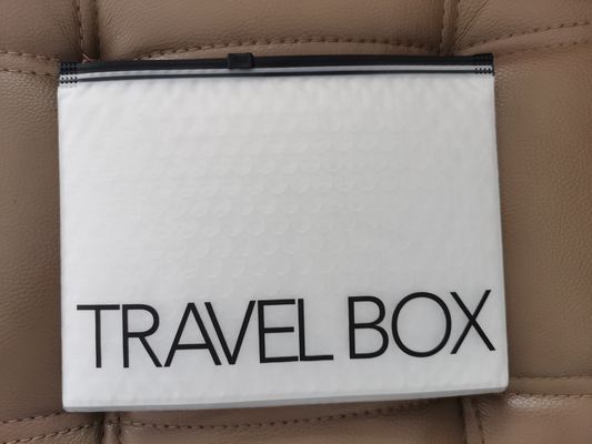 Sesuaikan Logo Ramah Lingkungan Biodegradable Tear Proof Air Bag Putih Packing Mail Shipping Bubble Bag