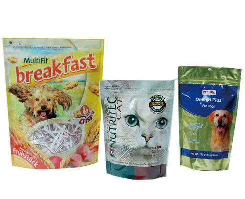 Custom ziplockk Mylar Stand Up Bags Doypack Untuk Pengemasan Makanan