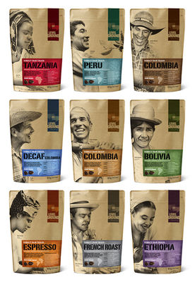 OEM Kraft Stand Up Bags