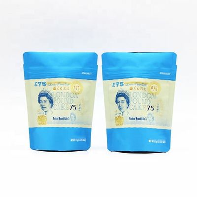 Cetak anti bau Biodegradable Stand Up Pouches Doypack Food Grade SGS