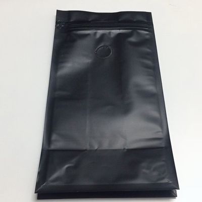 Kantong Setinggi Hitam Matte yang Bisa Ditutup Kembali