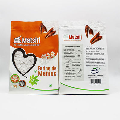 Gravure Printed Heat Seal Ziplock Bags Stock Stand Up Bags HACCP