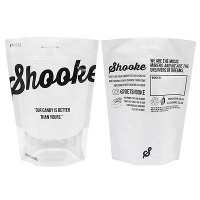 VMPET Doypack Zip Lock Bag Bag Stand Up Bags Dengan Jendela