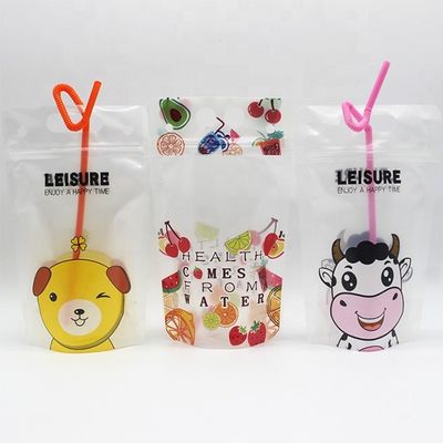 1L Liquid Spout Bag VMPET Stand Up Bag Dengan Kemasan Spout