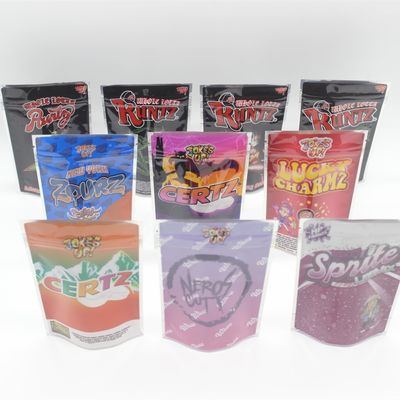 Custom Packaging Stand Up Storage Bags Candy Bag Mylar Packaging Bag untuk Permen