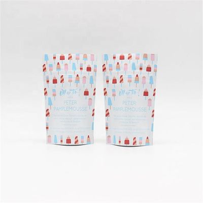 Daur ulang Custom Printed Zip Lock Stand Up Pouch 3,5 g Bau Proof Mylar Bags untuk Ganja