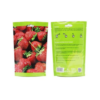 Makanan ringan Mylar Aluminium Foil Bags SGS Ziplockk Bag Kelembaban Proof