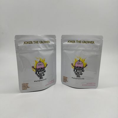 OEM cetak Mylar Aluminium foil tas Frosted Matte ziplockk kantong