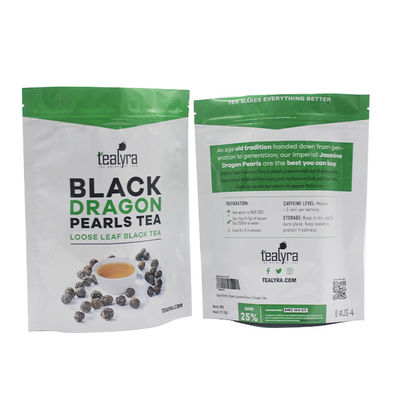 Kemasan Kopi Biodegradable Kantong Tear Notch Childproof 2oz Kantong Kopi