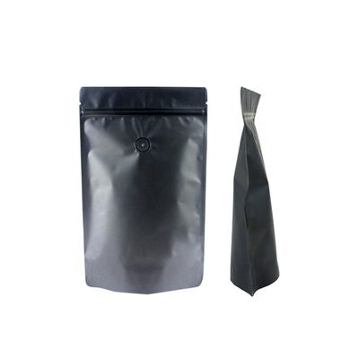 VMPET Black Coffee Packaging Bag Ziplockk Waterproof 1kg Kantong Kopi
