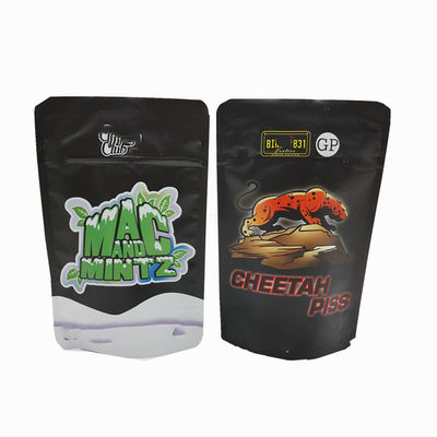 Child Proof Mylar Ziplockk Bags Waterproof Resalable Edible Packaging Bags Untuk Makanan ringan