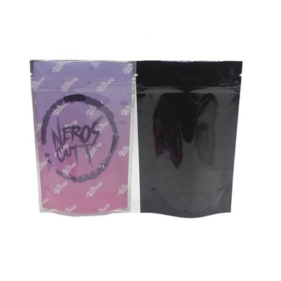 Tas kemasan makanan khusus Mylar 150g Doypack Stand Up Ziplockk Bags
