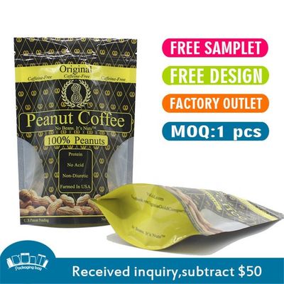 120 Mikron Stand Up Food Bags Doypack Sealing Foil Bags SGS
