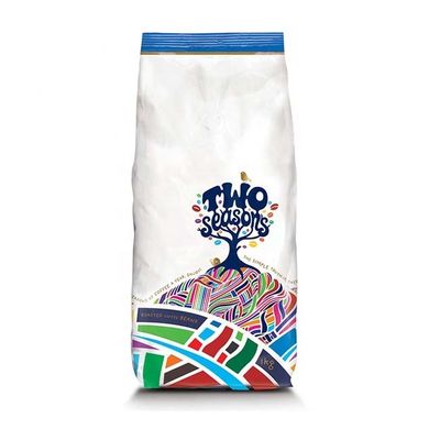 9.05 inci VMPET berdiri tas kopi ziplockk tas kopi dengan katup